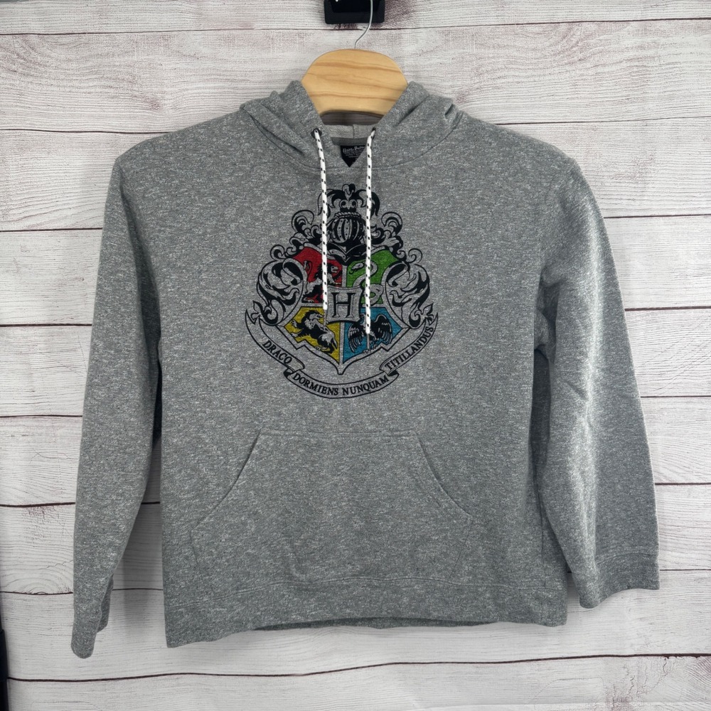 Harry Potter Hoodie Hogwarts House‎ Crest Graphic Pullover Sweatshirt 2XL